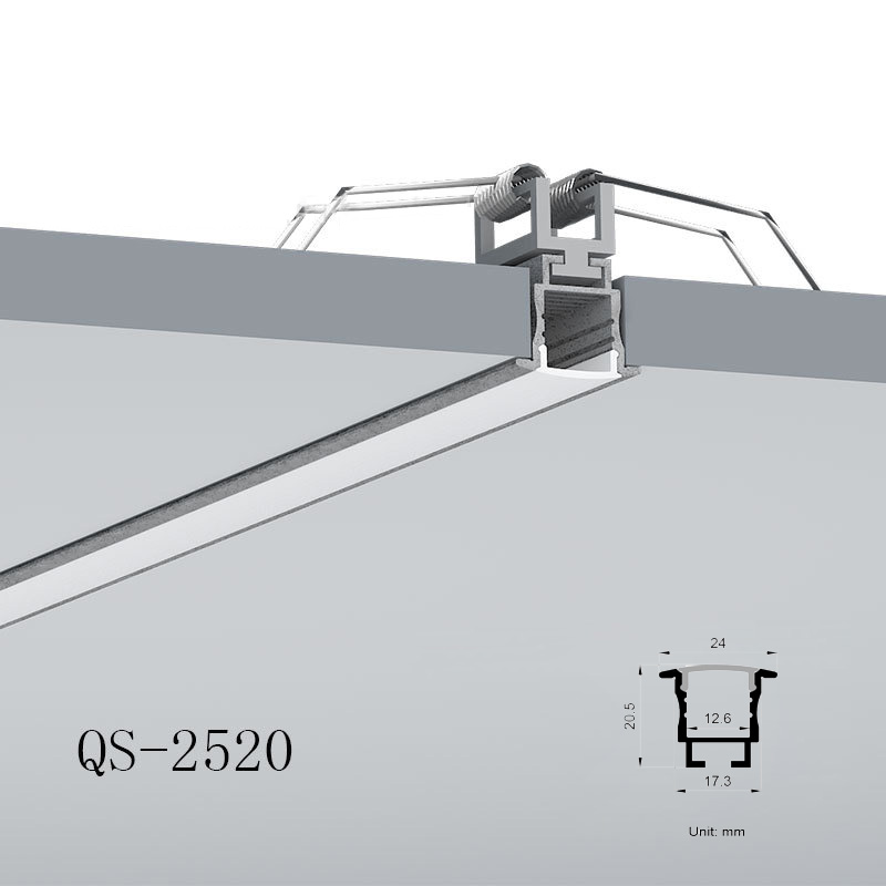Recessed LED Channel For 12mm LED Strip Lights Recessed LED Channel For 12mm LED Strip Lights
